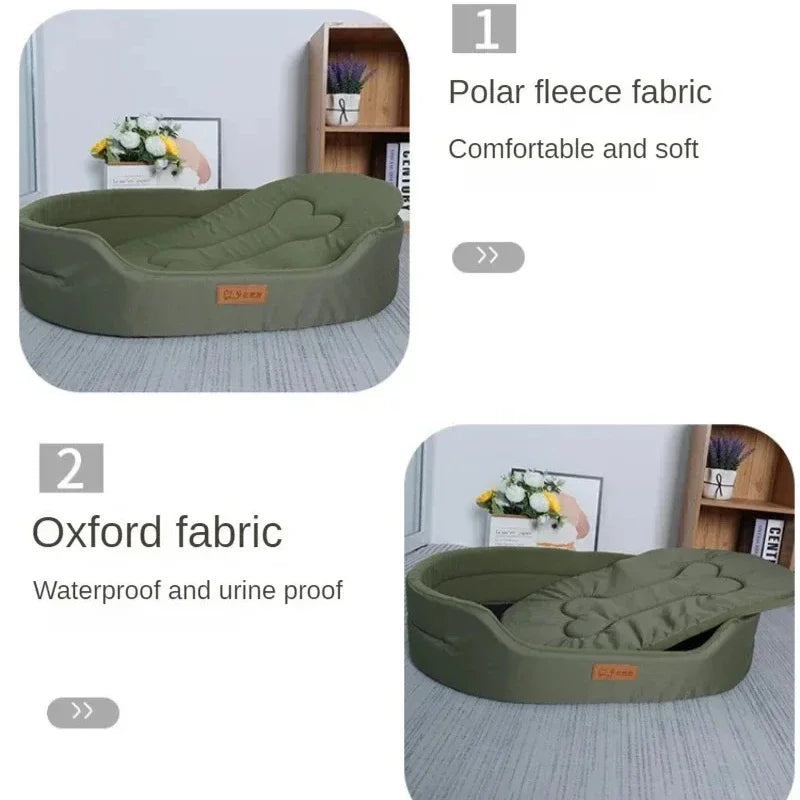 Double Sided Dog Bed Big Size Extra Large - MyPetDollar.com