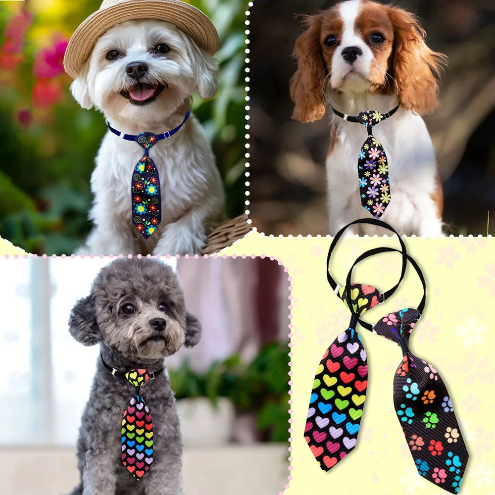50/100pcs Bluk Dog Bow tie Fashion Small Dog - MyPetDollar.com