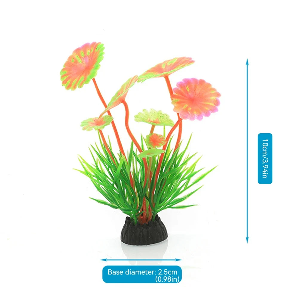 Artificial Aquarium Decor Plants Plastic - MyPetDollar.com
