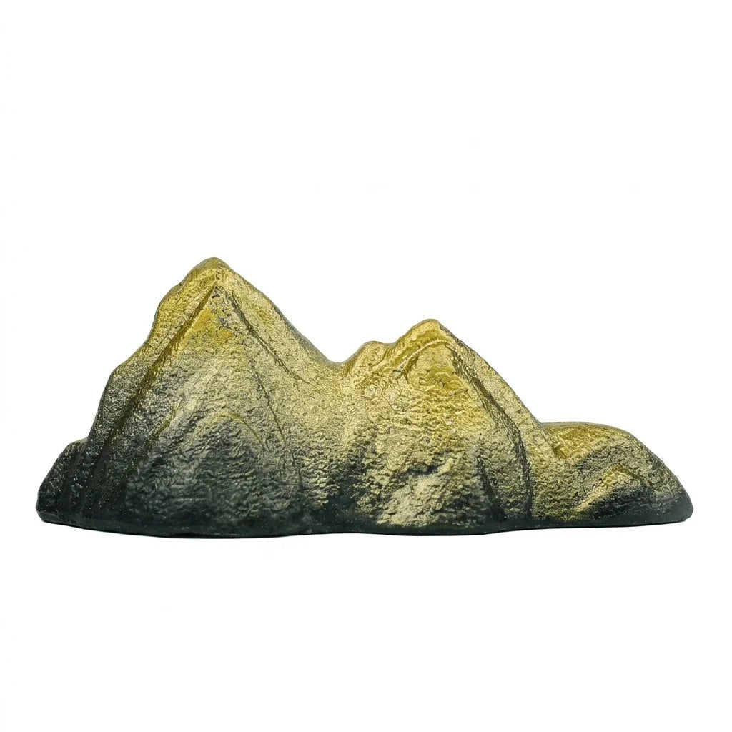 Zen-style Aquarium Rock Ornament Mini Landscape Resin Stone, Waterproof