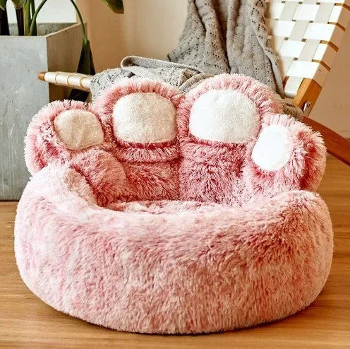 Large Plush Dog Bed Warm Pet Bed Basket with - MyPetDollar.com