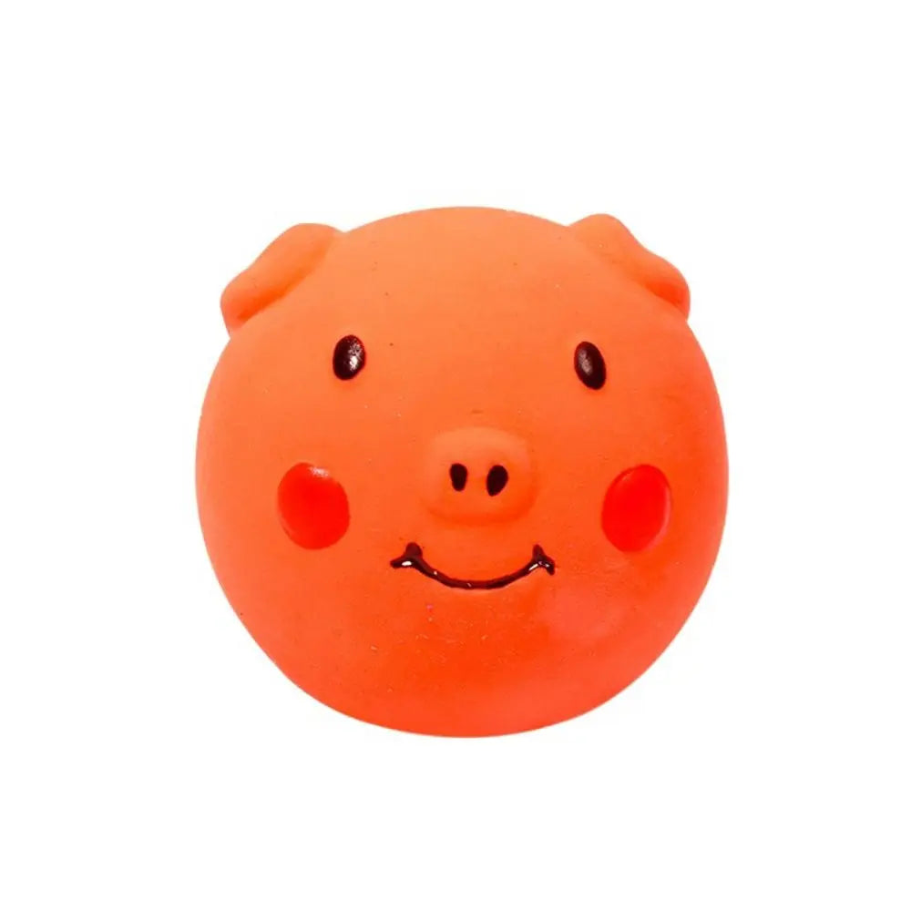 Pet Biting Toys Cartoon Latex Squeaky Dog