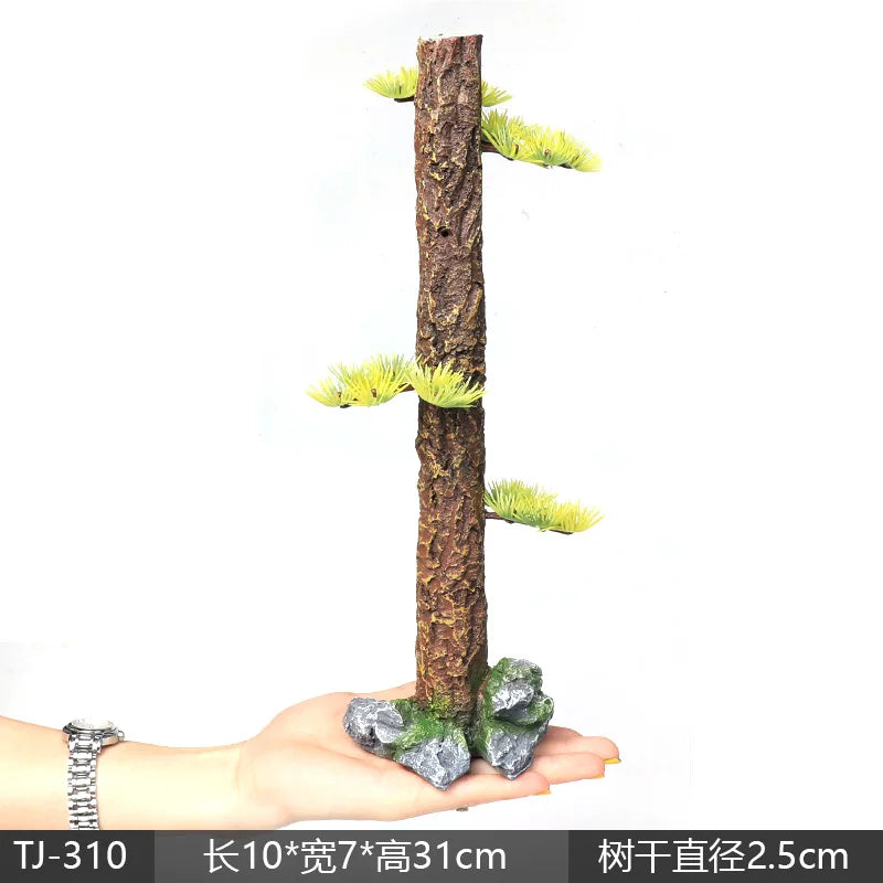 Simulation Tree Trunk Sinking Wood Driftwood Fish Tank – 7 Colors