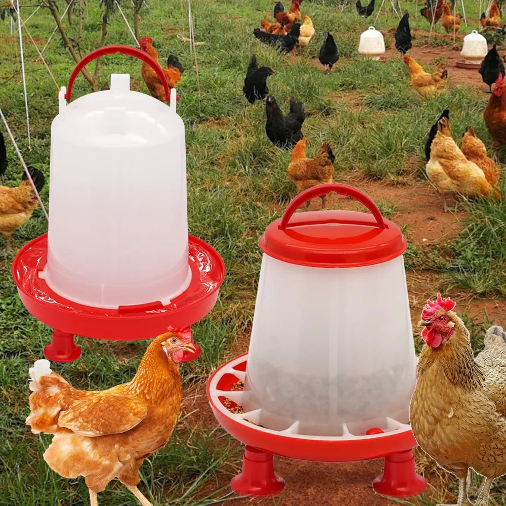 1Pc 1.5kg/3L Automatic Chicken Feeder Bucket - MyPetDollar.com