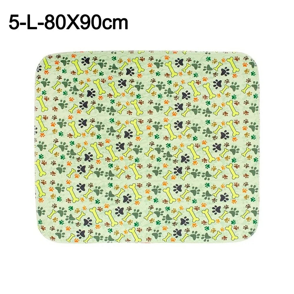 Portable Waterproof Puppy Pee Pad Fast Absorbing Washable Pet – Dog Beds & Mats