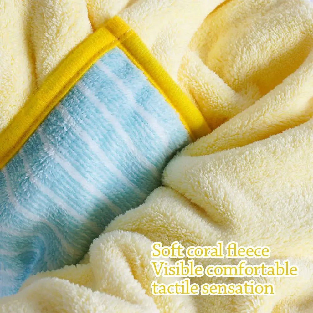 Cute Quick-drying Dog Bathrobe Soft - MyPetDollar.com