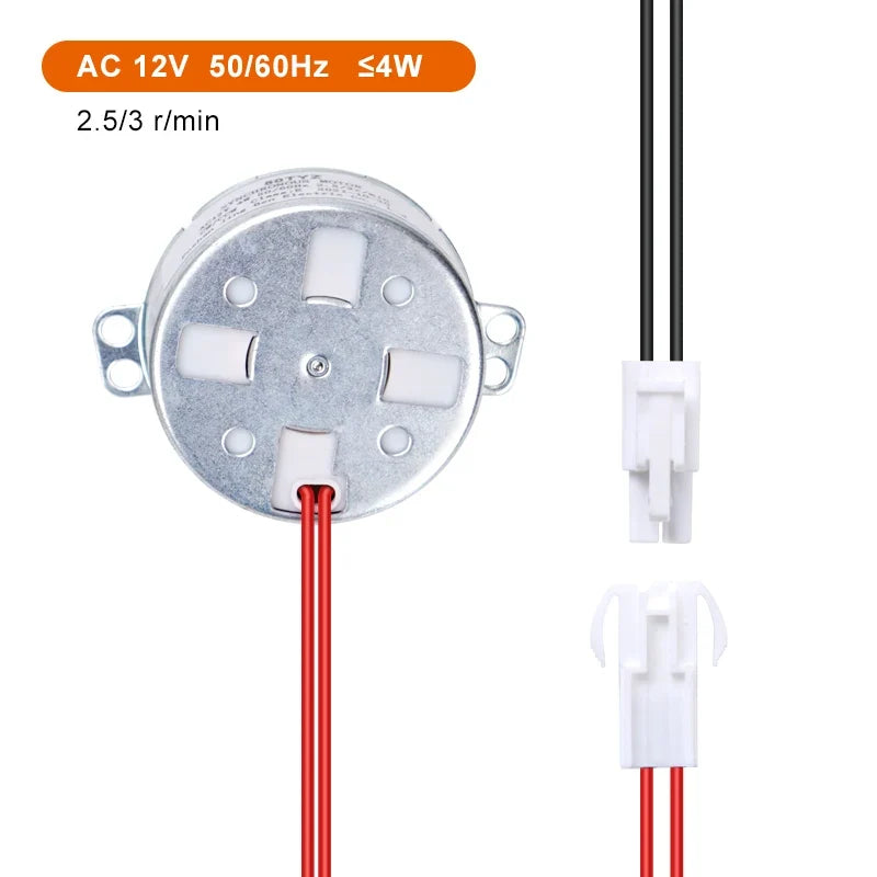 110v 220v Ac12v Egg Turning Motor 50hz Incubator Automatic – 3 Colors