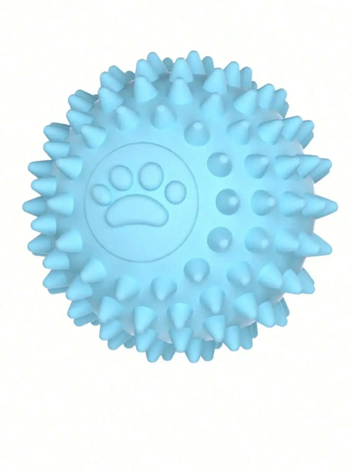 Rubber Dog Chew Toys Set Spiky Bone – 9 Colors