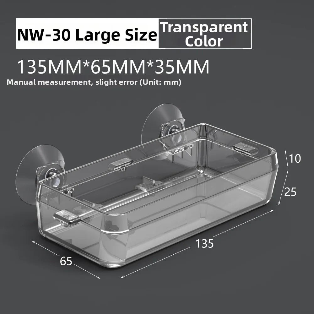 Anti-escape Reptile Feeder Bowl Detachable Plastic Food Dish – 4 Colors