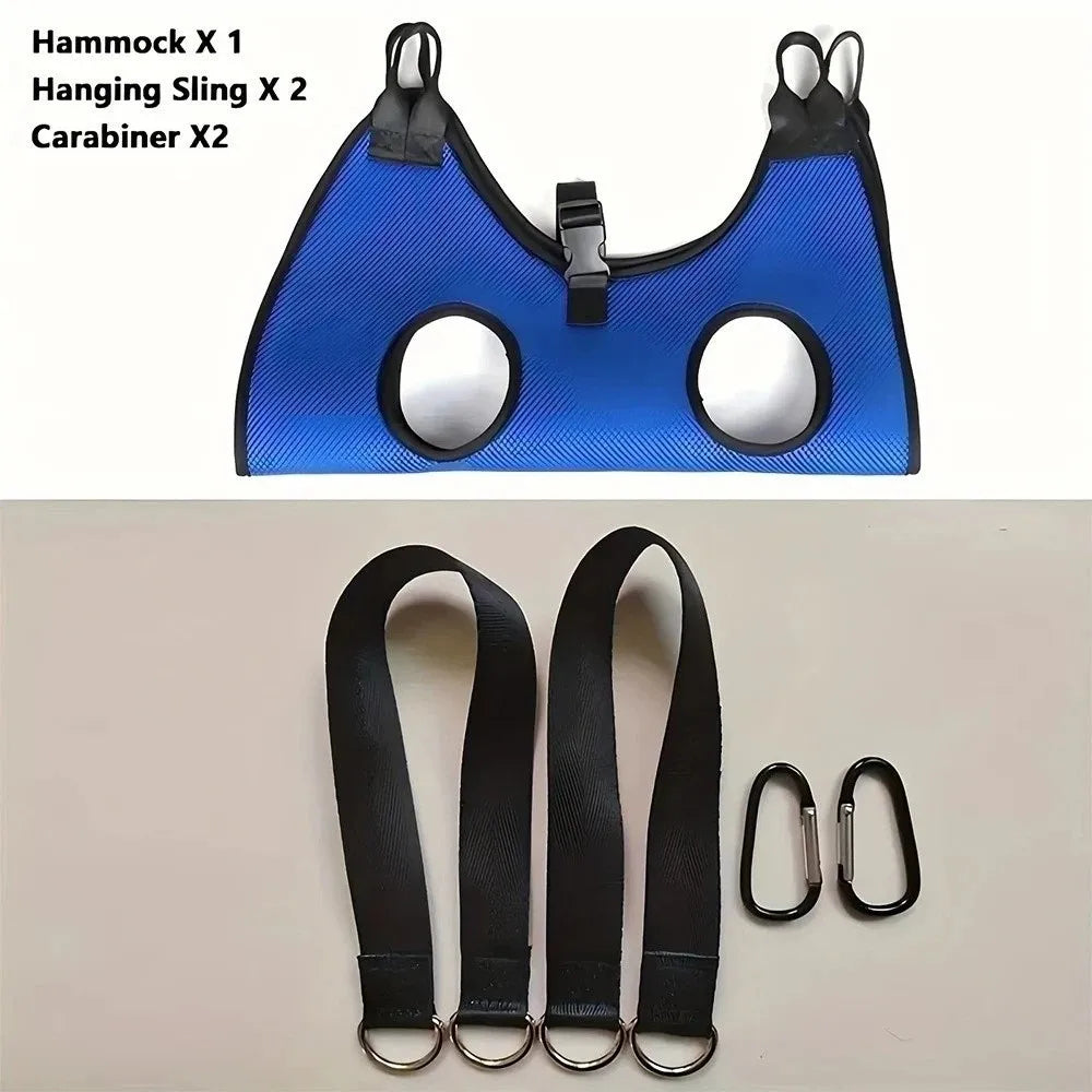 Large Pet Grooming Hammock Hanging Anti Scratch Sling – 3 Colors