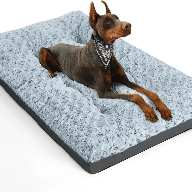 Fluffy Dog Bed Dogs Baskets Medium Small - MyPetDollar.com