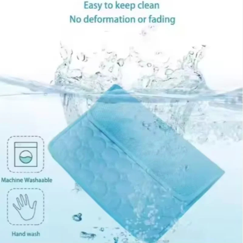 Extra Large Dog Cooling Mat Summer Pet Cold - MyPetDollar.com