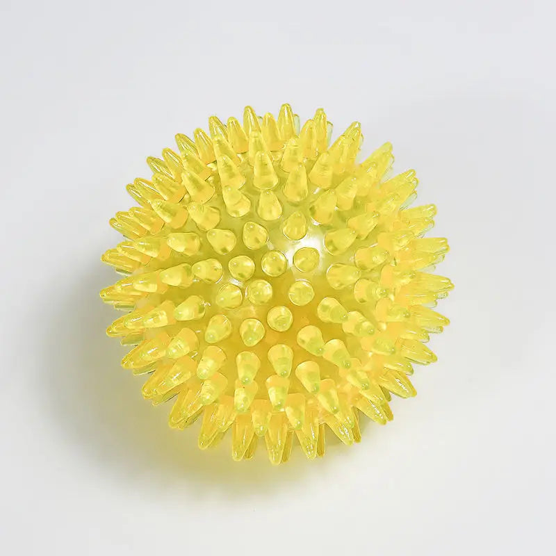 Durable TPR Chew Thorn Ball Polka Dot - MyPetDollar.com