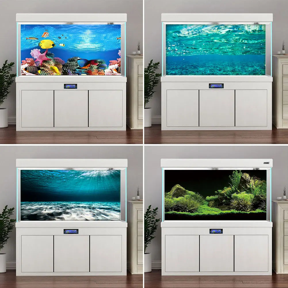Fish Tank 3D Sticker Poster Aquarium - MyPetDollar.com