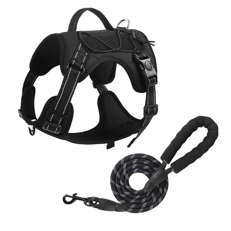 New Reflective Tactical Dog Harness No Pull - MyPetDollar.com