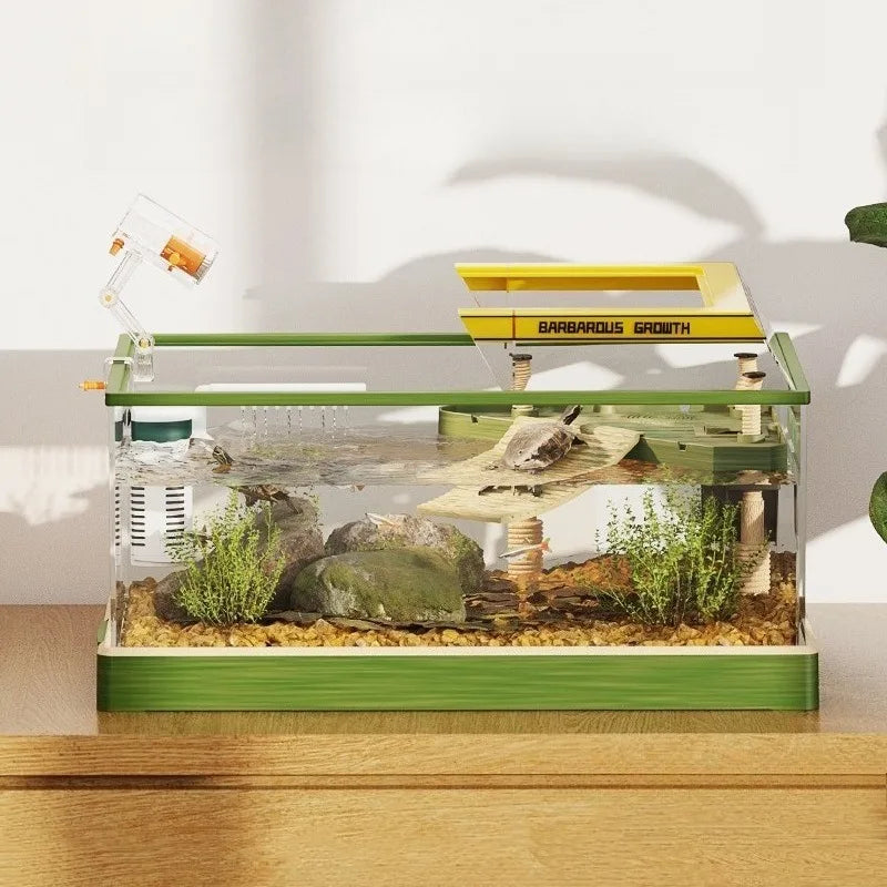 Turtle Terrarium Glass Anti-escape Turtle - MyPetDollar.com