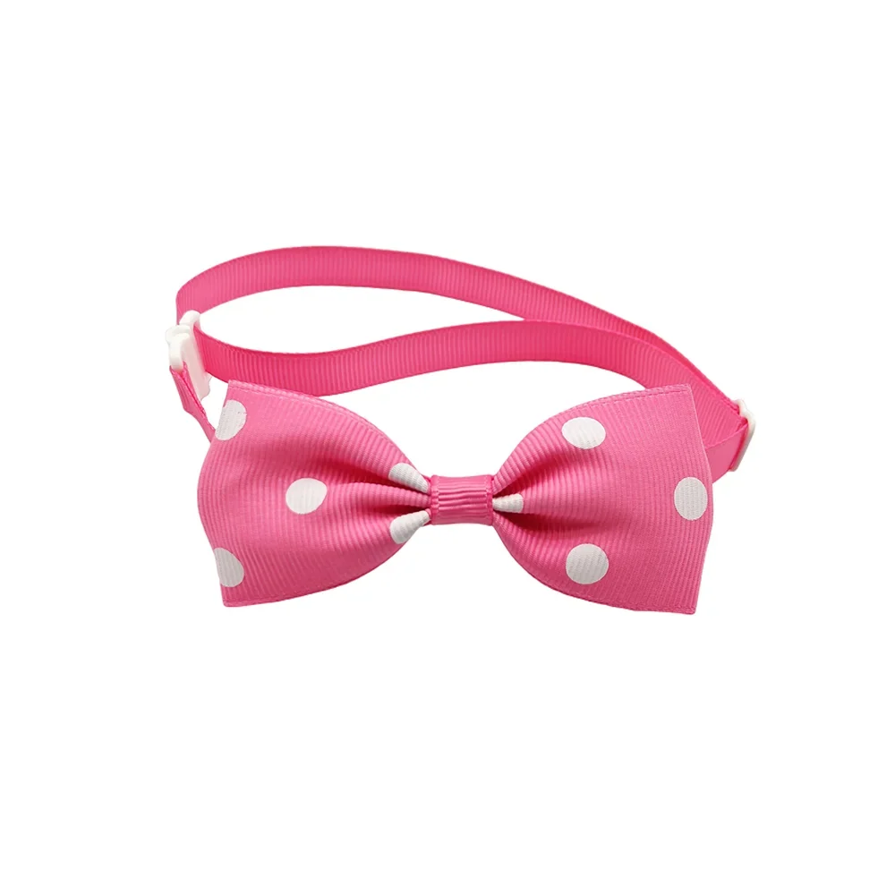 10pcs Ribbon Bow Ties For Dogs Adjustable - MyPetDollar.com