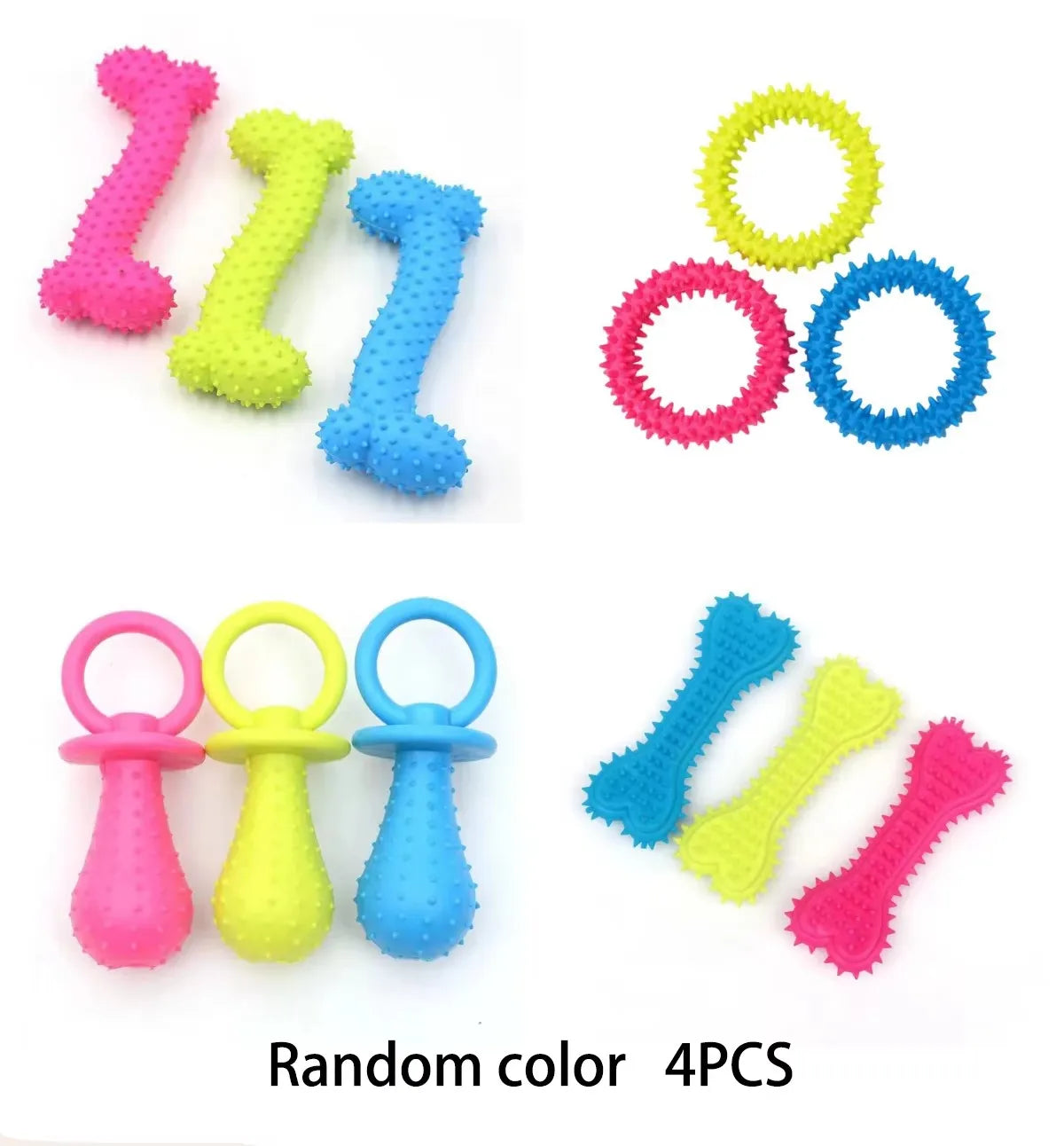 Durable Pet Rubber Pacifier Dog Toy - MyPetDollar.com