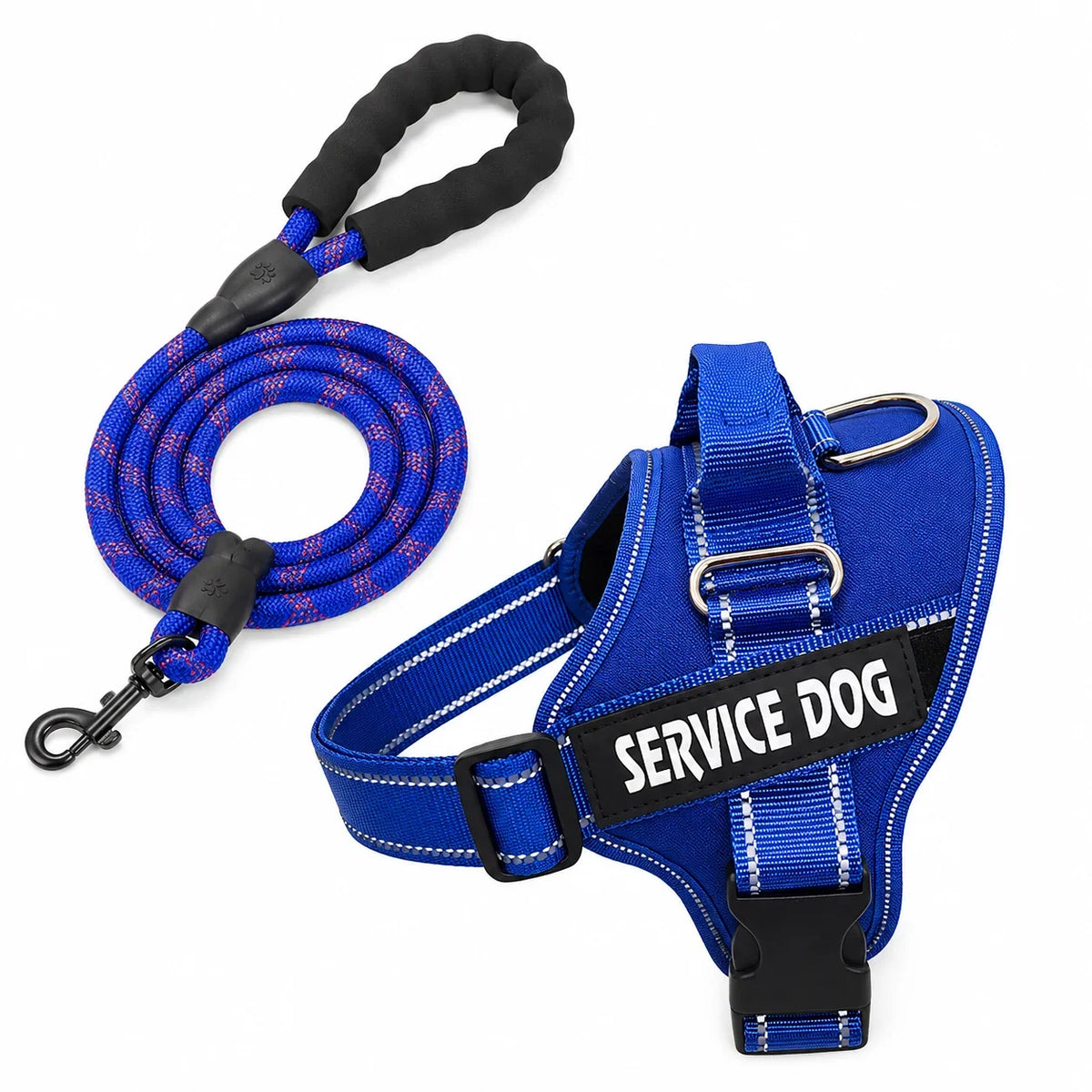 Nylon Dog Harness Personalized Reflective - MyPetDollar.com