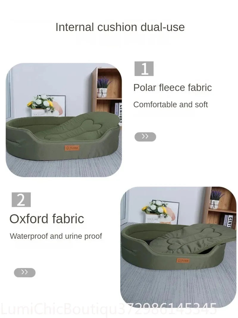 Fluffy Winter Pet Sofa Cushion Bed Soft Warm - MyPetDollar.com