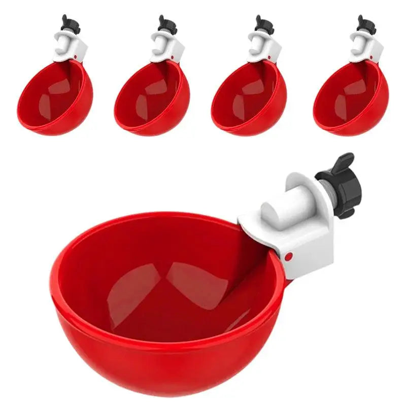 Automatic Drinking Dish Chicken Drinker Hanging Water Cup