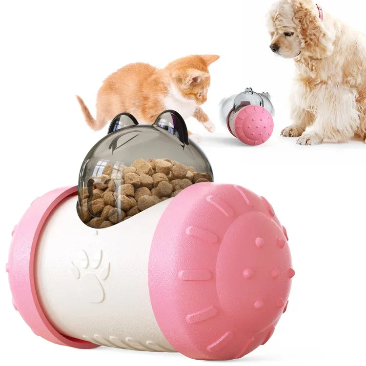 Hit Tumbler Balanced Car Slow Leak Dog Toy, Interactive