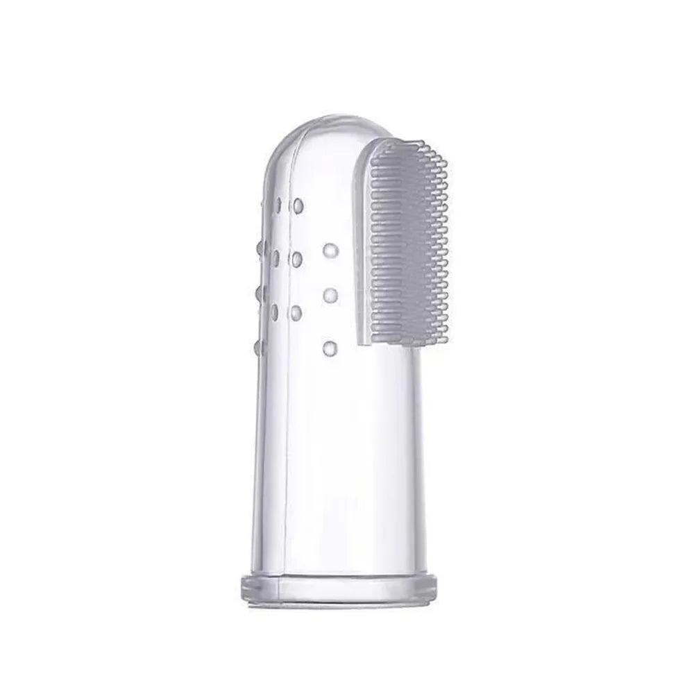 Dog Toothbrush Soft Silicone Fingerbrush for Teeth Cleaning – Dog Supplies