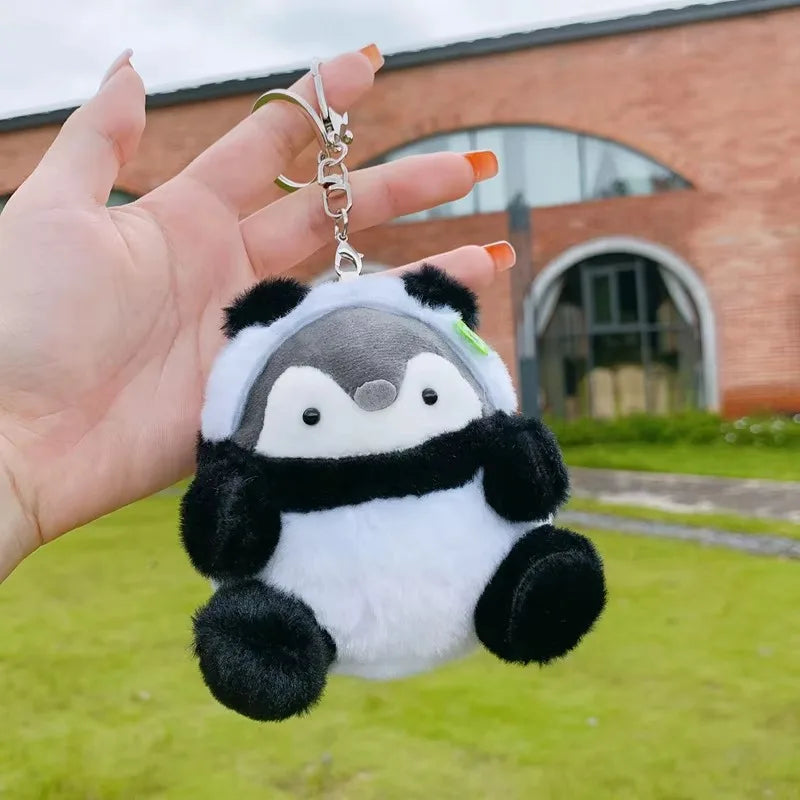 Cute Animal Plush Keychains Stuffed Panda Little Tiger Key for Dogs – view 26