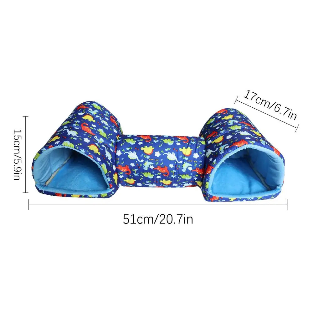 Washable Hamster Tunnel Bed