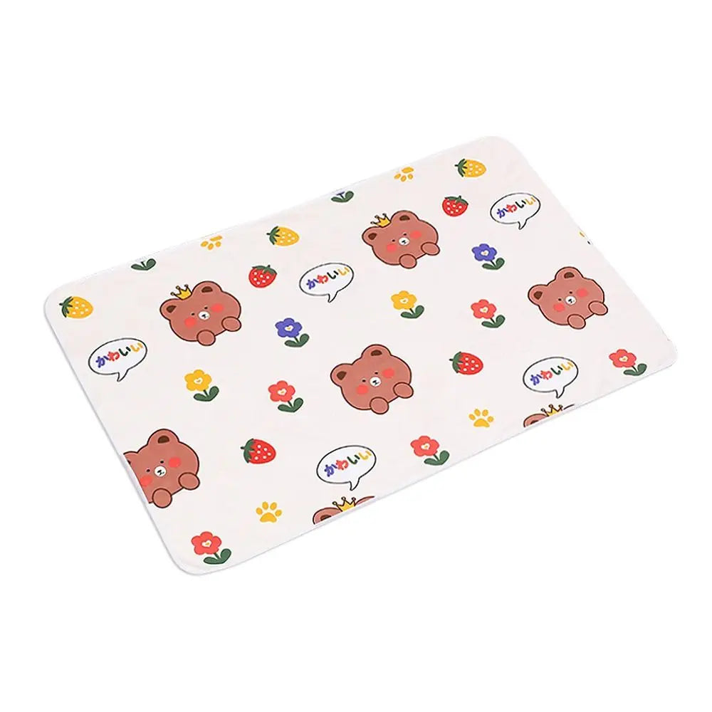 Toilet Bed Mat Cover Outdoor Travel Absorbency Pets, Washable