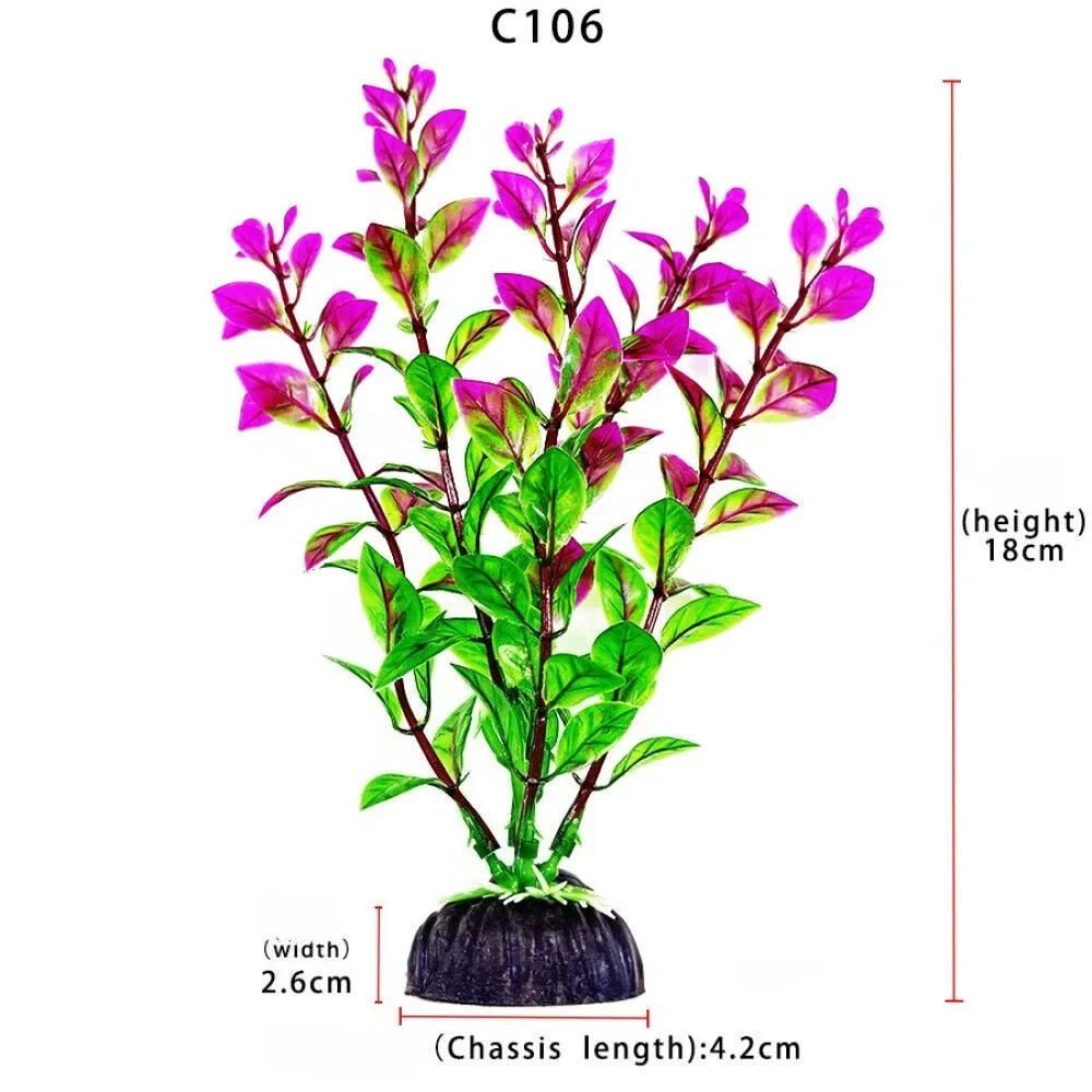 Artificial Plastic Aquarium Plants Seaweed, - MyPetDollar.com