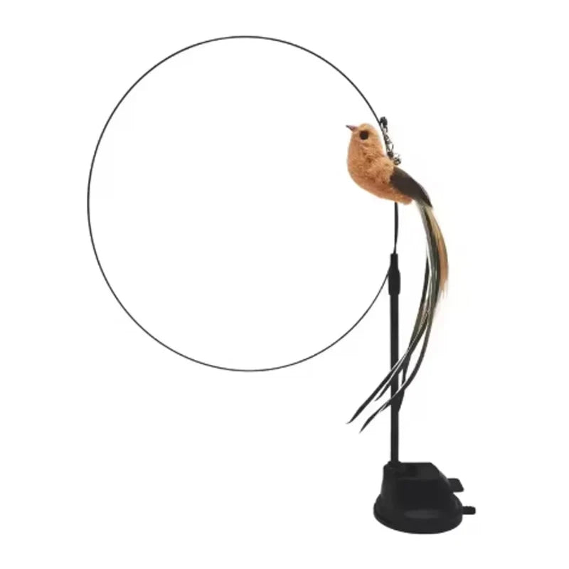 Cat Toys Self-sexy Feather Suction Cup