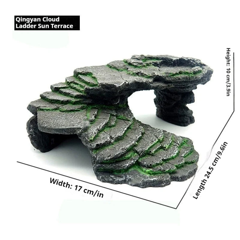 Turtle Platform Rectangular Aquarium Fish - MyPetDollar.com