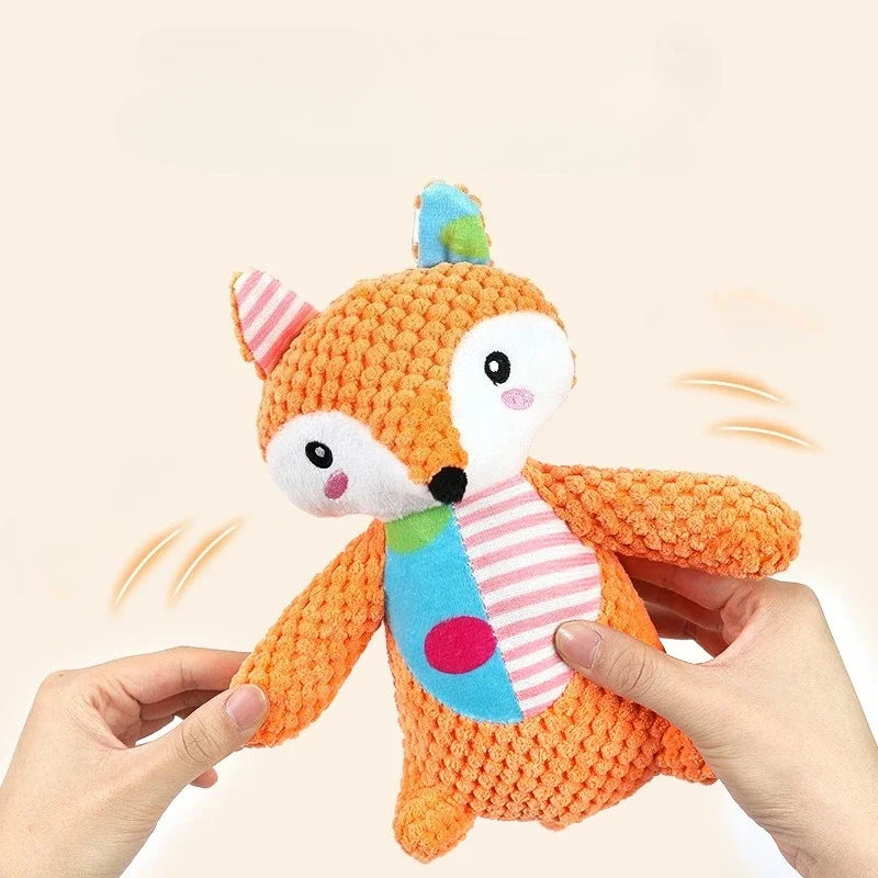 New elephant toy patchwork rabbit fox toy - MyPetDollar.com