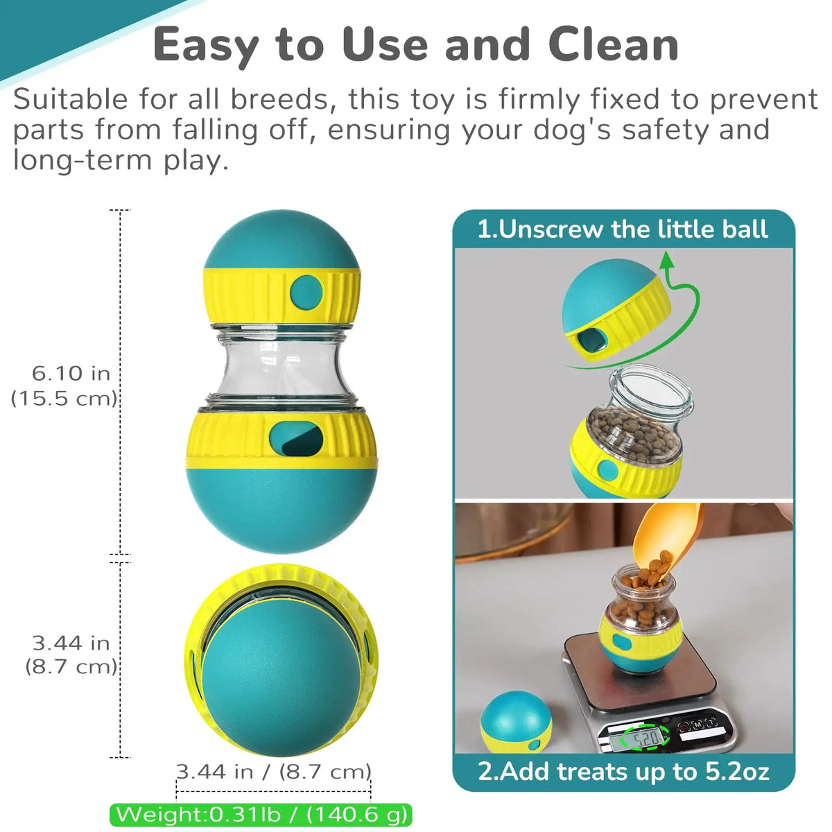 Dog Toy Improve IQ Interactive Puppy Toys - MyPetDollar.com