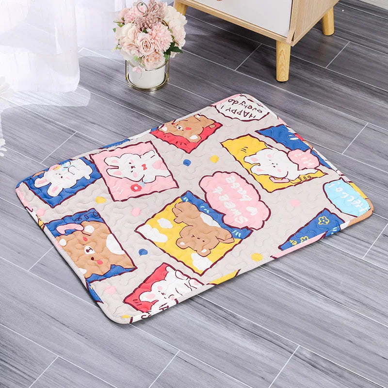 Summer Mat Pet Cooling Ice Blanket Mat - MyPetDollar.com