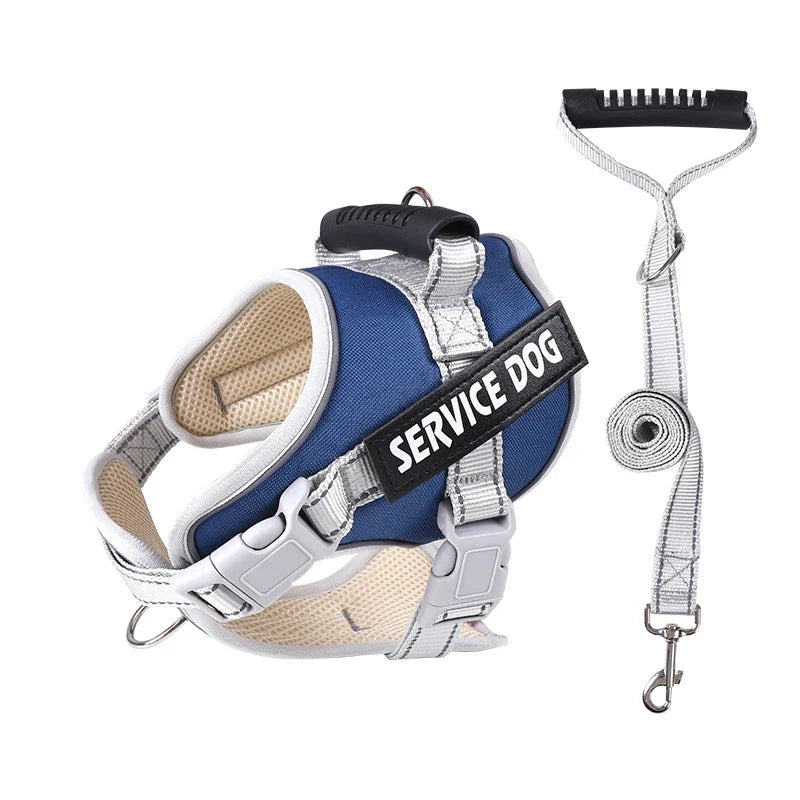 Personalized Name Dog Harness Service Dog - MyPetDollar.com