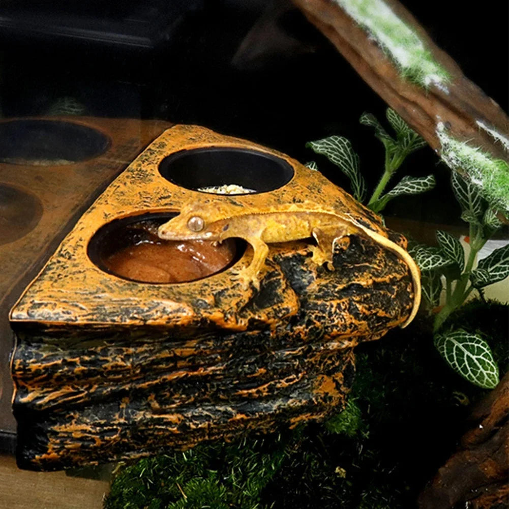Magnetic Reptiles Amphibians Feeding Ledge - MyPetDollar.com