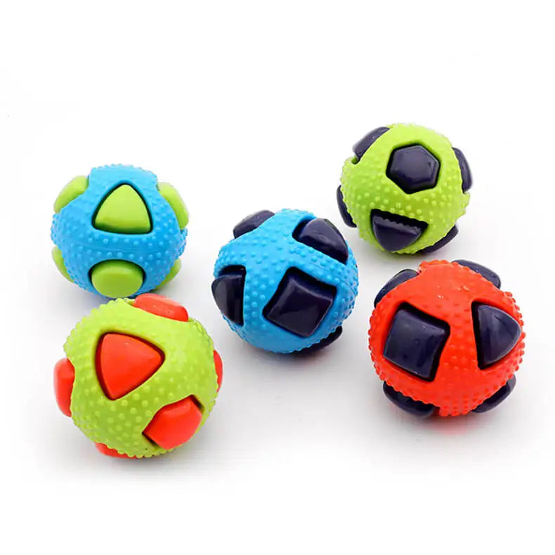 Pet TPR Toy Ball Interaction Relieving Boredom Bite Resistance