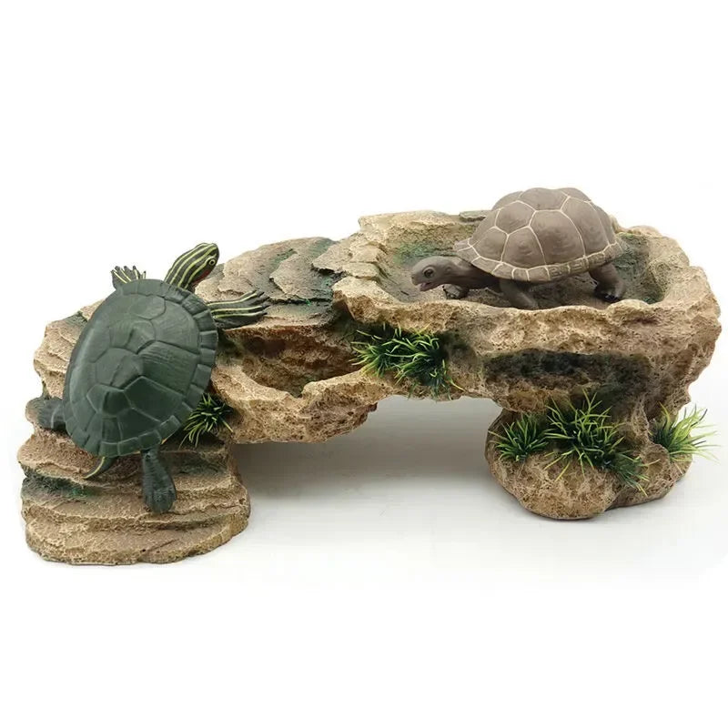 Turtle Platform Rectangular Aquarium Fish - MyPetDollar.com