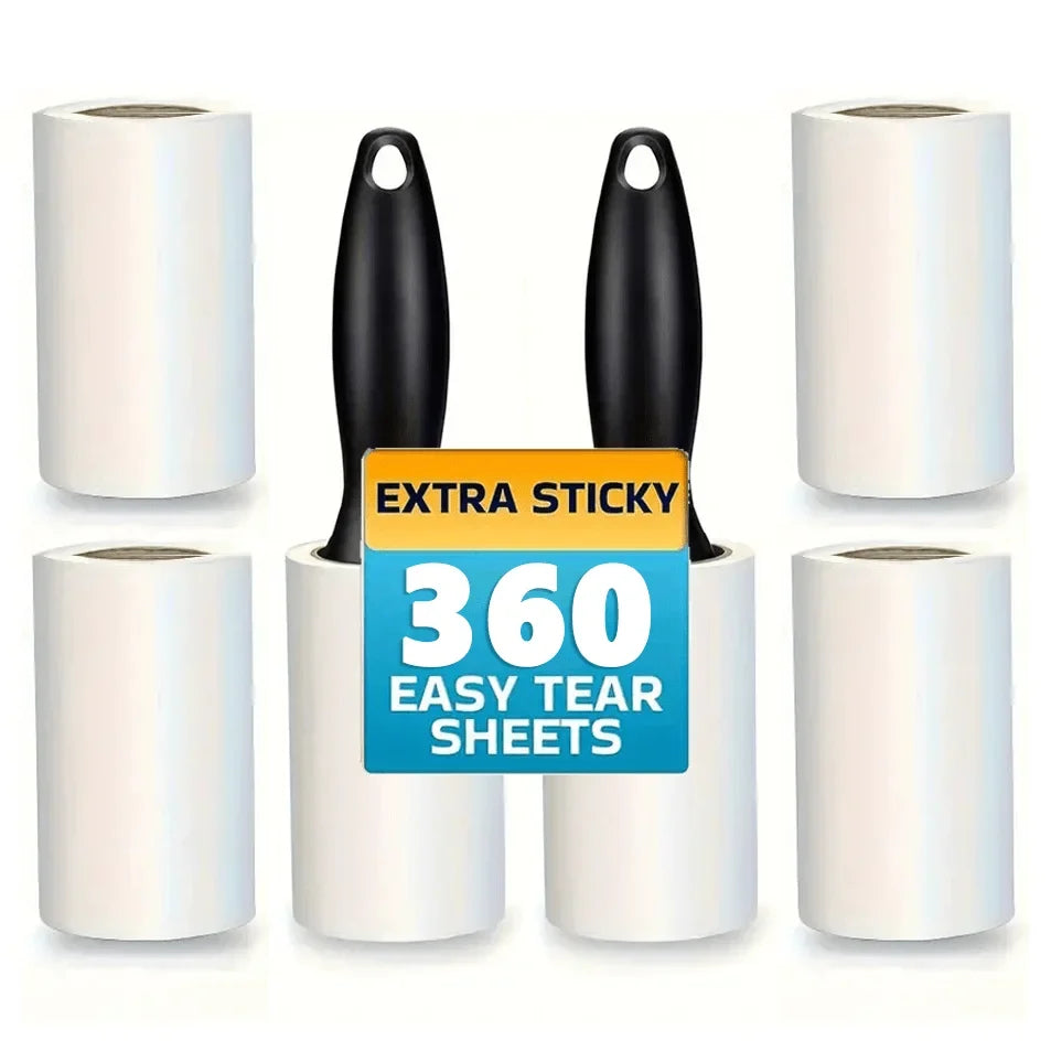 Pet Hair Sticker Roller Super Bonding, 60 – 5 Colors