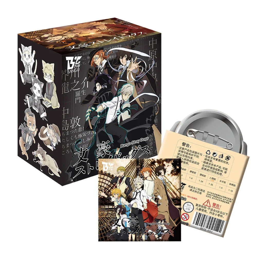 Bungo Stray Dogs Figure Anime Lapel Pins - MyPetDollar.com