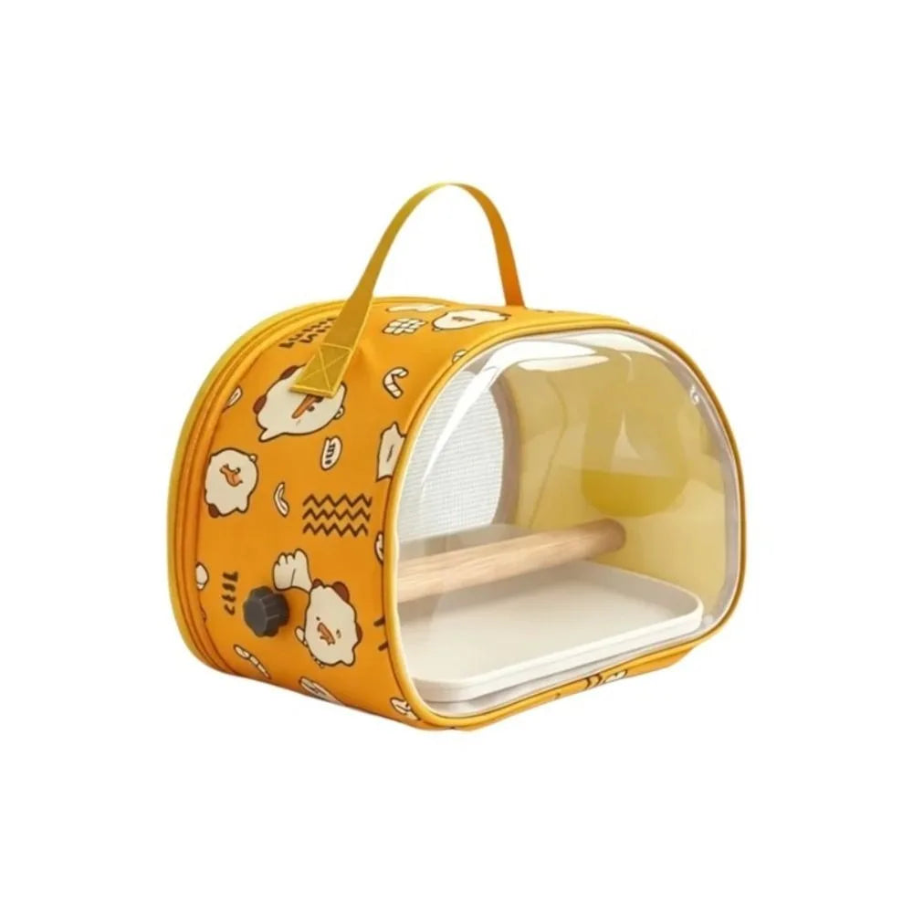 Handheld Pet Carry Bag Breathable Multifunctional Bird Travel Carrier