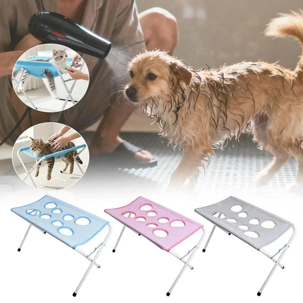 Pet Grooming Hammock with Foldable Stand Dog - MyPetDollar.com