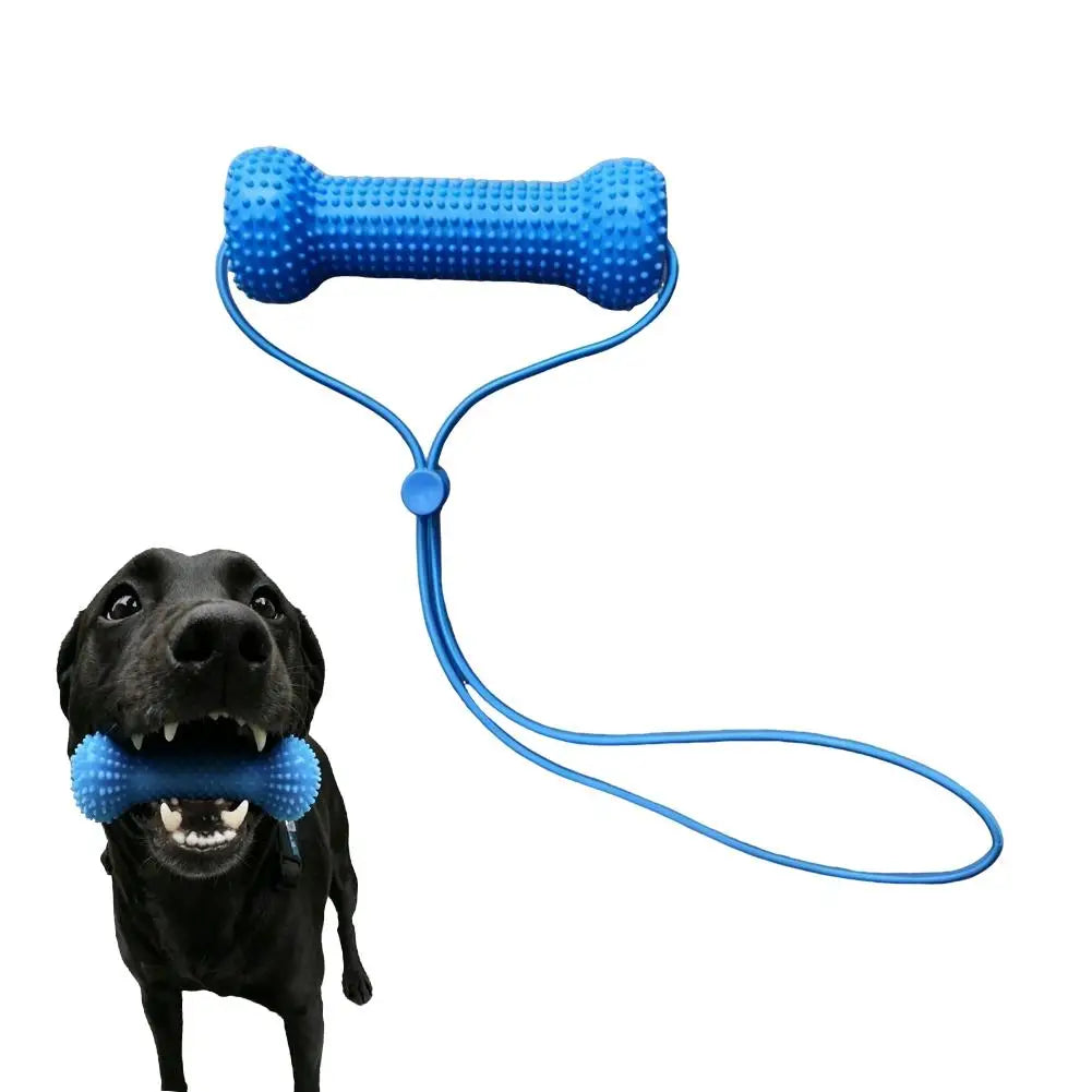 10 15cm Dual-action Canine Dental Mouth Prop Pet Chew Plaything