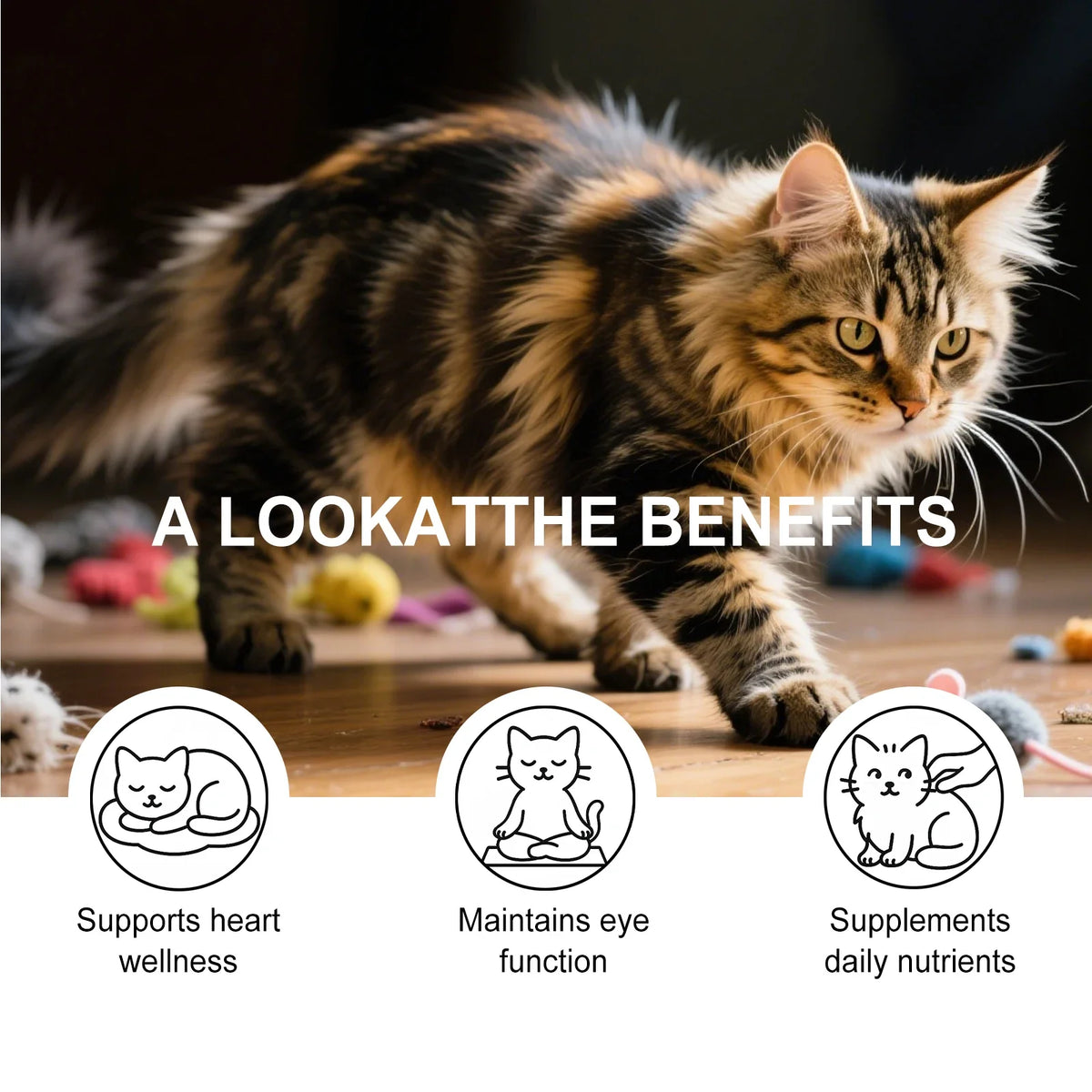 Cat Taurine Powder - Gentle, Comfortable, - MyPetDollar.com