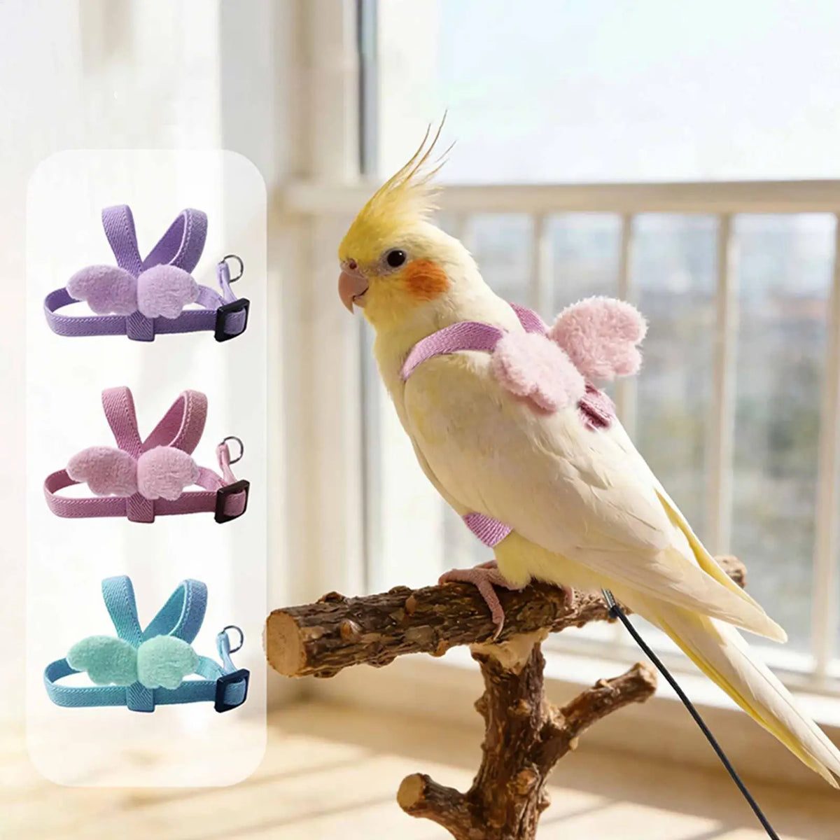 Conure Harness Adjustable Parrot Bird - MyPetDollar.com