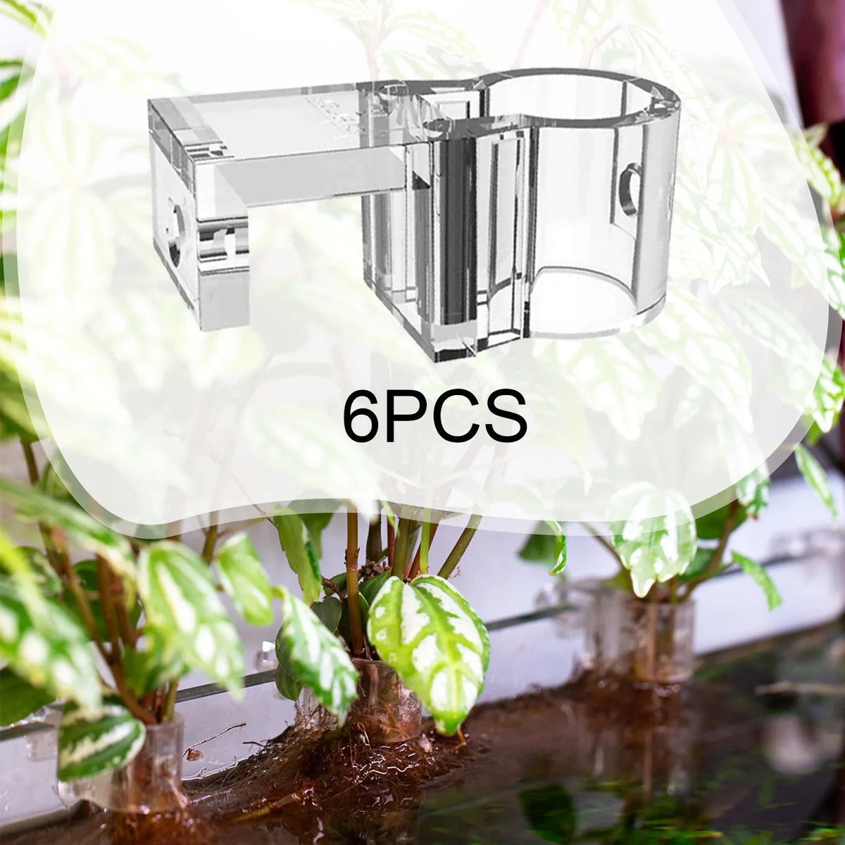 6Pcs Aquarium Plant Holder Support Cup Mini - MyPetDollar.com
