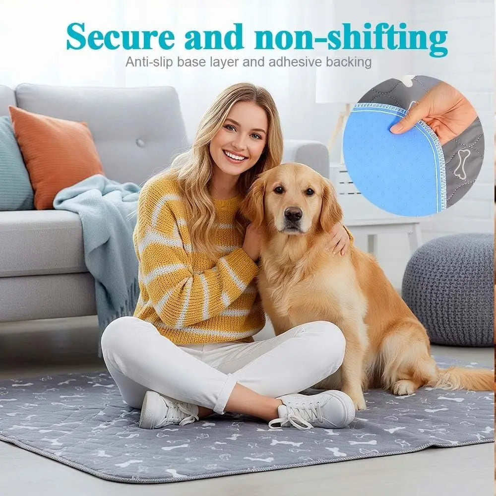 Durable Super Absorbent Pet Bed Mat Reusable - MyPetDollar.com