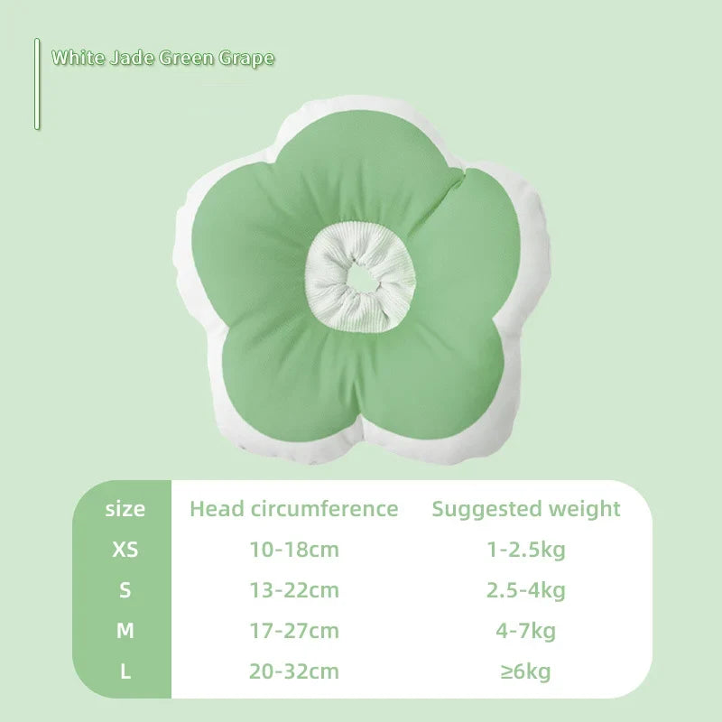 HOOPRT Cat Flower Elizabeth Cotton Neck Pet - MyPetDollar.com